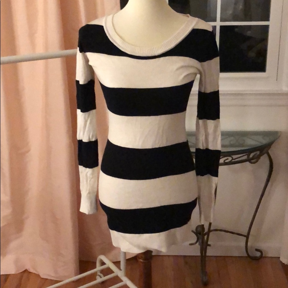 Striped Mini Dress